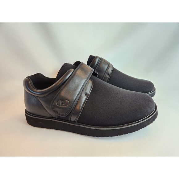 Propet Shoes Mens sz 15 XX (5E) Black  Diabetic Medical Edema Walking Shoes MPED - Picture 1 of 9